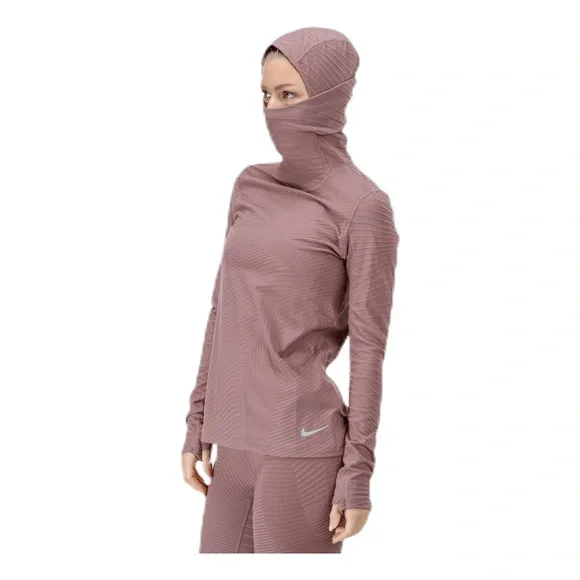 Nike Women's Element Running Dri-Fit Hoodie Balaclava - Picture 5 of 14